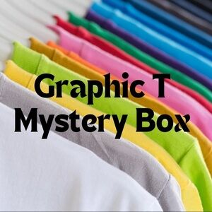 Mystery Box Women's Graphic T-shirts Size XL